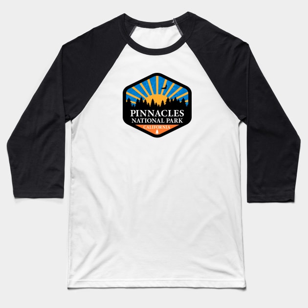 Pinnacles National Park California Baseball T-Shirt by heybert00